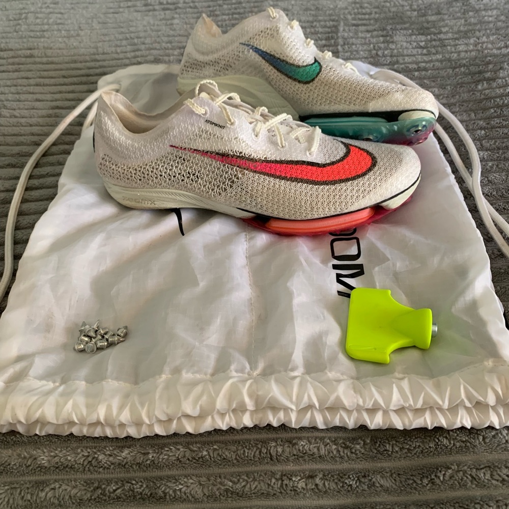 Mens Size 8.5 - Nike Air Zoom Victory White Ombre 2020 Cross Country Spikes